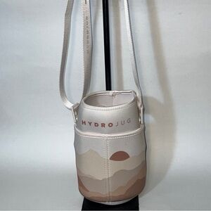 HydroJug Beige and White Crossbody Bag